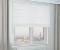 Римская штора - Пуатье белый