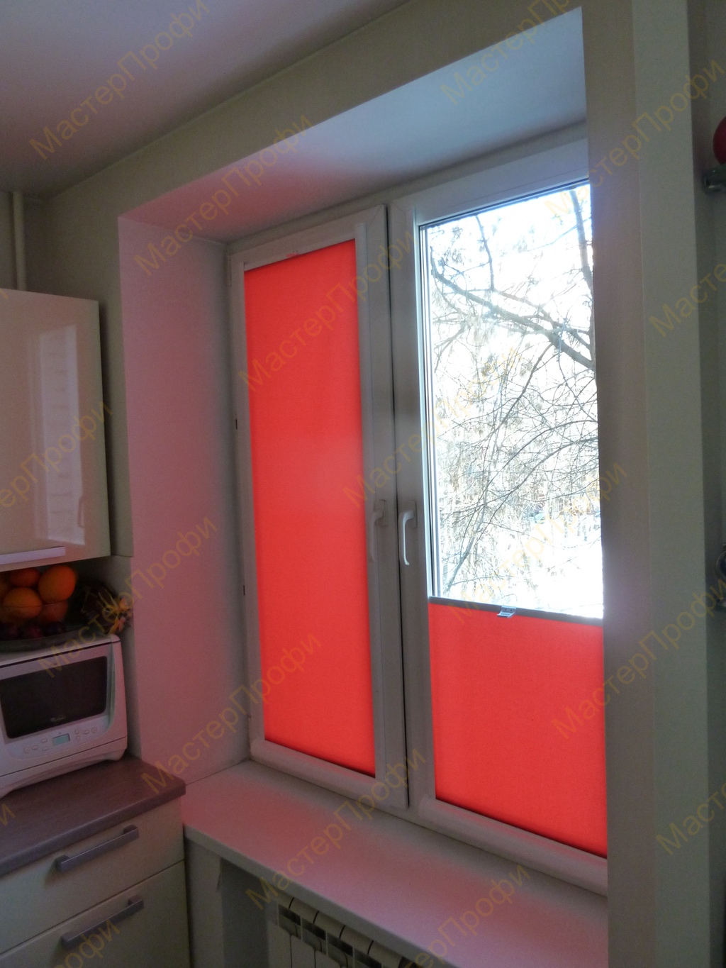 УНИ2 с пружиной, кассета внизу Ткань Альфа цвет малина