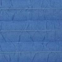Штора Плиссе - Краш перла синий (неподвижная форма)