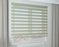 Рулонная штора Зебра Стандарт СТАНДАРТ бирюза