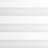 Штора Плиссе - Моно белый серия 37 (управление шнуром)