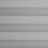 Штора Плиссе - Моно светло-серый серия 37 (управление шнуром)