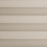 Штора Плиссе - Моно бежевый серия 37 (управление шнуром)