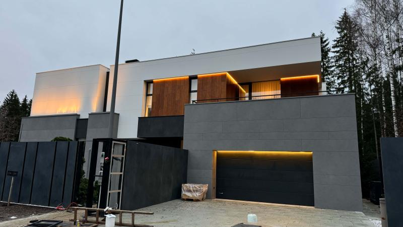 Проделали огромную работу, в шикарном загородном доме