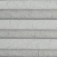 Штора Плиссе - Нео светло-серый серия 37 (управление шнуром)