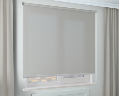 Рулонная штора BENTHIN ОМЕГА серый