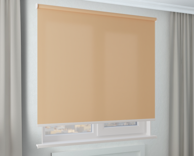 Рулонная штора AMG АЛЬФА персиковый
