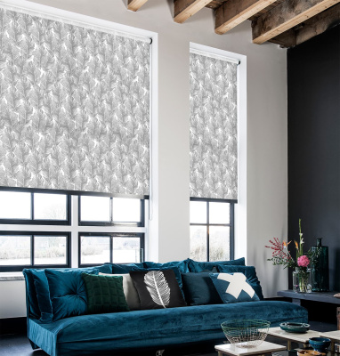 Рулонная штора AMG ФЛАЙ серый