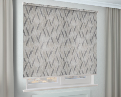 Рулонная штора AMG ВЕНА серый