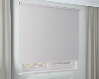 Рулонная штора AMG КРИС BLACK-OUT светло-серый