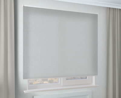 Рулонная штора Стандарт - СКРИН 5% ALU светло-серый