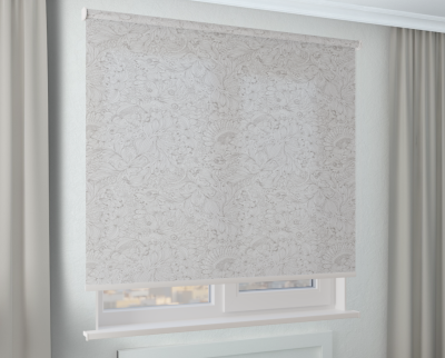 Рулонная штора AMG АВЕНСИС белый