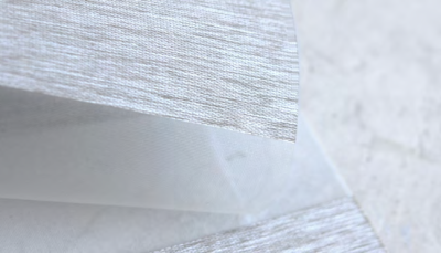 Рулонная штора Зебра УНИ-1 ГЛОРИЯ БИО BLACK-OUT серый светлый