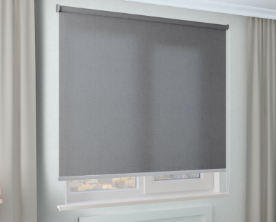 Рулонная штора BENTHIN ЛИНА темно-серый