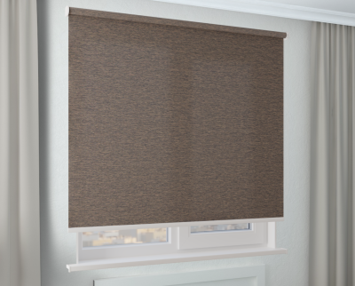 Рулонная штора AMG САТАРА коричневый