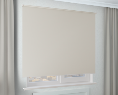 Рулонная штора Стандарт - АЛЬФА BLACK-OUT серый