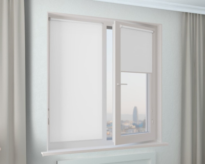 Рулонные шторы МИНИ АПОЛЛО BLACK-OUT белый
