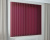 тканевые жалюзи - лайн ii темно-красный