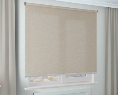 Рулонная штора BENTHIN ЛЁН темно-бежевый