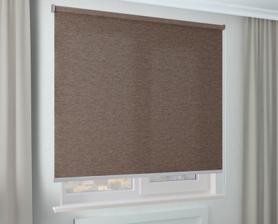 Рулонная штора BENTHIN САТАРА коричневый