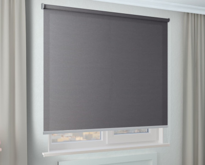 Рулонная штора BENTHIN ОМЕГА ЛАЙТ темно-серый
