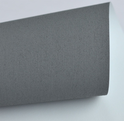 Кассетная рулонная штора УНИ-2 АПОЛЛО BLACK-OUT темно-серый