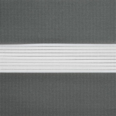 Рулонная штора Зебра Стандарт КОМФОРТ графит