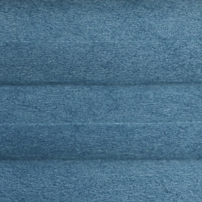 Штора Плиссе - Гофре 45 Сатин темно-бирюзовый серия 87 (управление шнуром)