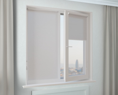 Рулонные шторы МИНИ СКРИН 3% серый
