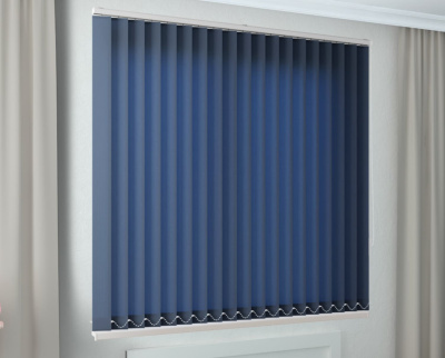 тканевые жалюзи - лайн ii синий