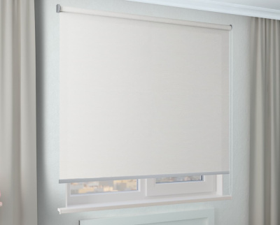 Рулонная штора BENTHIN ПЛЭЙН белый