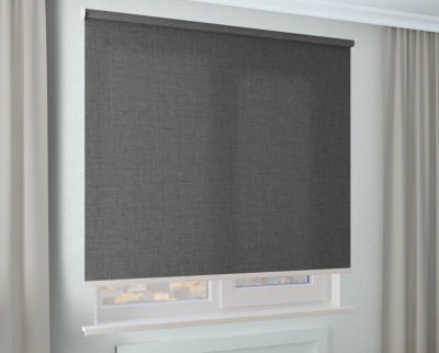 Рулонная штора AMG БОСТОН темно-серый