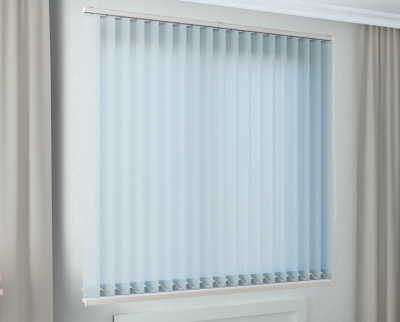 тканевые жалюзи - лайн ii голубой