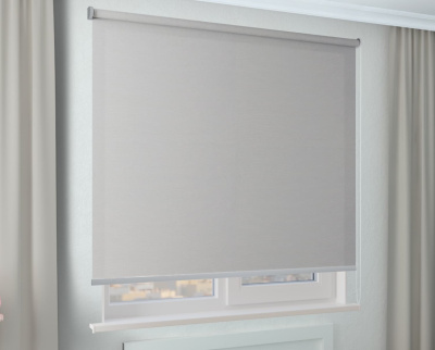 Рулонная штора BENTHIN ПЛЭЙН серый