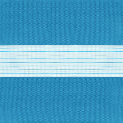 Рулонная штора Зебра Стандарт СТАНДАРТ аквамарин