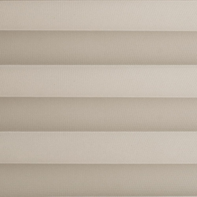 Штора Плиссе - Моно бежевый серия 37 (управление шнуром)