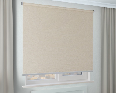 Рулонная штора BENTHIN ЛЁН BLACK-OUT темно-бежевый