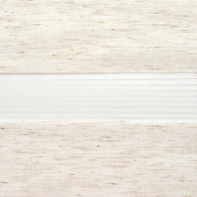 Рулонная штора Зебра УНИ-1 КОМФОРТ белый лен